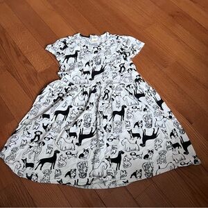 Girls Kids Tucker + Tate Dog Dress Size 7